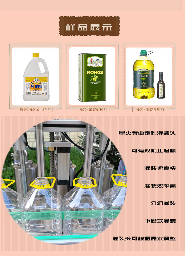 4頭食用油液體灌裝壓蓋設備(圖3)